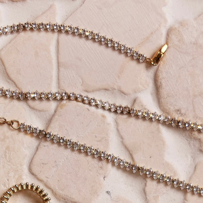 Amphitrite Tennis Necklace